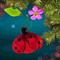 Crystal Expressions 3.0 Inch Wishing Ladybug Everyday Tree Ornament , Good Luck Ladybug